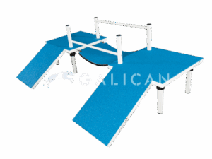 Galican loopbrug voor pups en jonge honden Agility toestellen